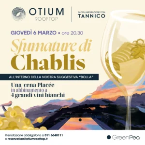 Sfumature di Chablis da Otium Rooftop