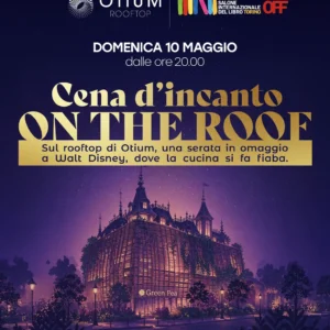 Cena d'incanto on the roof